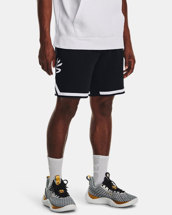 Men's Curry Fleece 9" Shorts, Black, pdpMainDesktop image number 0